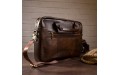 【Сумка мужская под ноутбук Vintage 14669 Коричневая】