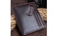 【Кошелек мужской Vintage 14687 Коричневый】