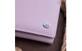 【Кошелек горизонтальный с монетником на молнии женский ST Leather 19361 Лиловый】