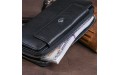 【Кошелек из кожи на защелке ST Leather 19339 Черный】