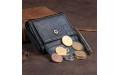 【Маленькое портмоне из кожи унисекс ST Leather 19356 Черное】