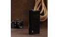 【Кожаный женский лакированный кошелек ST Leather 18299 Черный】