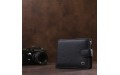 【Мужской универсальный кошелек ST Leather 18836 Черный】