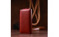 【Многофункциональный кошелек-клатч для женщин ST Leather 18868 Красный】