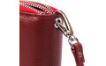 【Многофункциональный кошелек-клатч для женщин ST Leather 18868 Красный】