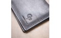 【Портмоне из натуральной кожи GRANDE PELLE 11462 Черный】