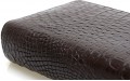 【Кошелек-клатч CROCODILE LEATHER 18260 из натуральной кожи крокодила Коричневый】