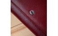 【Современный кошелек для женщин ST Leather 19392 Темно-красный】