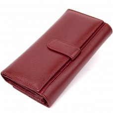 Современный кошелек для женщин ST Leather 19392 Темно-красный