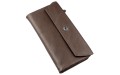 【Практичный женский кошелек-клатч ST Leather 18841 Коричневый】