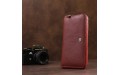 【Универсальный женский клатч на молнии ST Leather 18865 Красный】