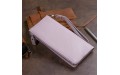 【Кошелек-клатч из кожи с карманом для мобильного ST Leather 19314 Лиловый】
