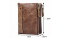 【Кошелек мужской Vintage 14684 Cветло-коричневый】