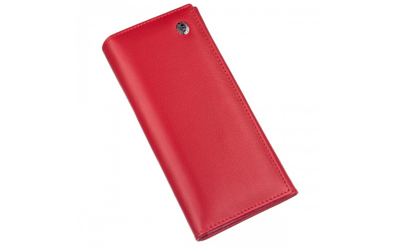【Женский кошелек ST Leather 20093 Красный】