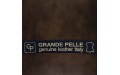 【Ремень женский Grande Pelle 11068 тонкий Синий】