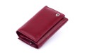 【Кошелек горизонтальный с монетником на молнии женский ST Leather 19363 Бордовый】