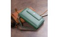【Кошелек из кожи на защелке ST Leather 19342 Зеленый】