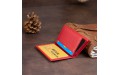 【Визитница-книжка ST Leather 19214 Красная】