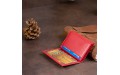 【Визитница-книжка ST Leather 19214 Красная】