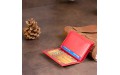 【Визитница-книжка ST Leather 19214 Красная】