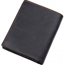 Кошелек Vintage 14598 кожаный Черный