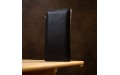 【Практичный женский кожаный кошелек ST Leather 19378 Черный】