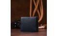 【Мужской кошелек ST Leather 18321 (ST160) кожа Синий】