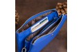 【Вместительный клатч из двух частей женский ST Leather 19252 Синий】