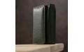 【Женский кожанный кошелек в оригинальном цвете ST Leather 18891 Зеленый】