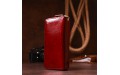 【Женский клатч с двумя отделениями ST Leather 18907 Бордовый】