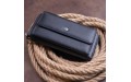 【Кошелек с кармашком на лицевой стороне женский ST Leather 19367 Черный】