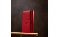 【Вместительный кошелек для женщин ST Leather 19391 Красный】