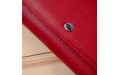 【Вместительный кошелек для женщин ST Leather 19391 Красный】