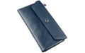 【Восхитительный кошелек-клатч для женщин ST Leather 18843 Синий】