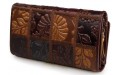 【Кошелек женский Vintage 14349 кожаный Коричневый】