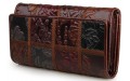 【Кошелек женский Vintage 14349 кожаный Коричневый】