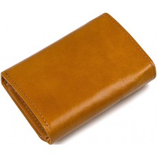 Кошелек Vintage 14597 кожаный Рыжий