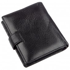 Небольшой кожаный кошелек для мужчин ST Leather 18832 Черный
